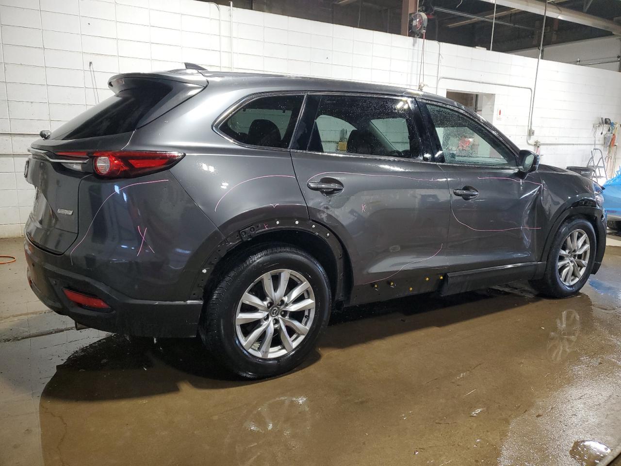 2016 Mazda CX-9 VIN JM3TCBCY8G0107218 Copart auction photo, front end / side damage thumbnail 3