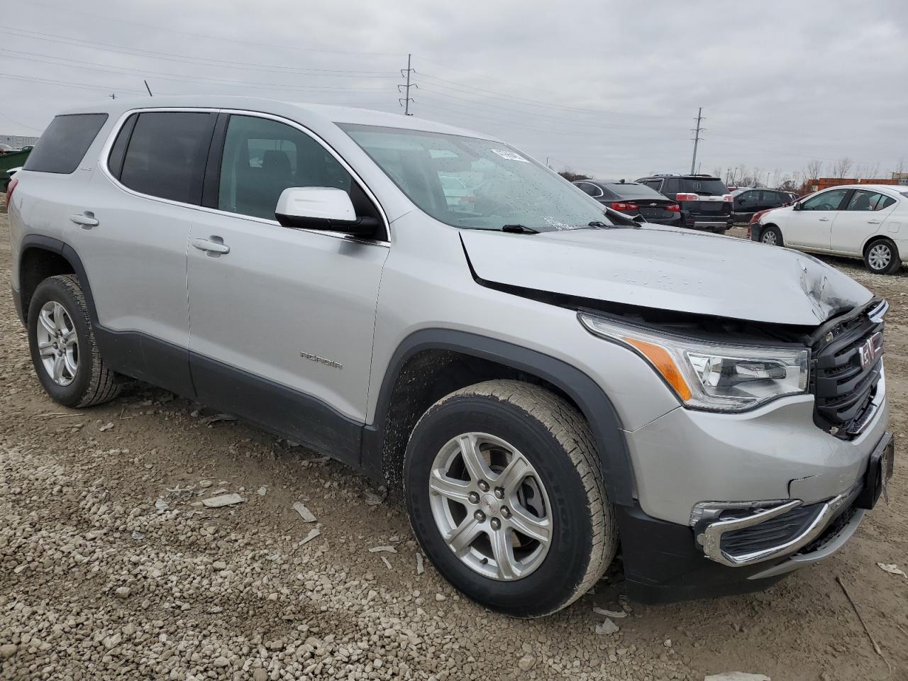 2017 GMC Acadia VIN 1GKKNRLA0HZ249686 Copart auction photo, front end damage thumbnail 4