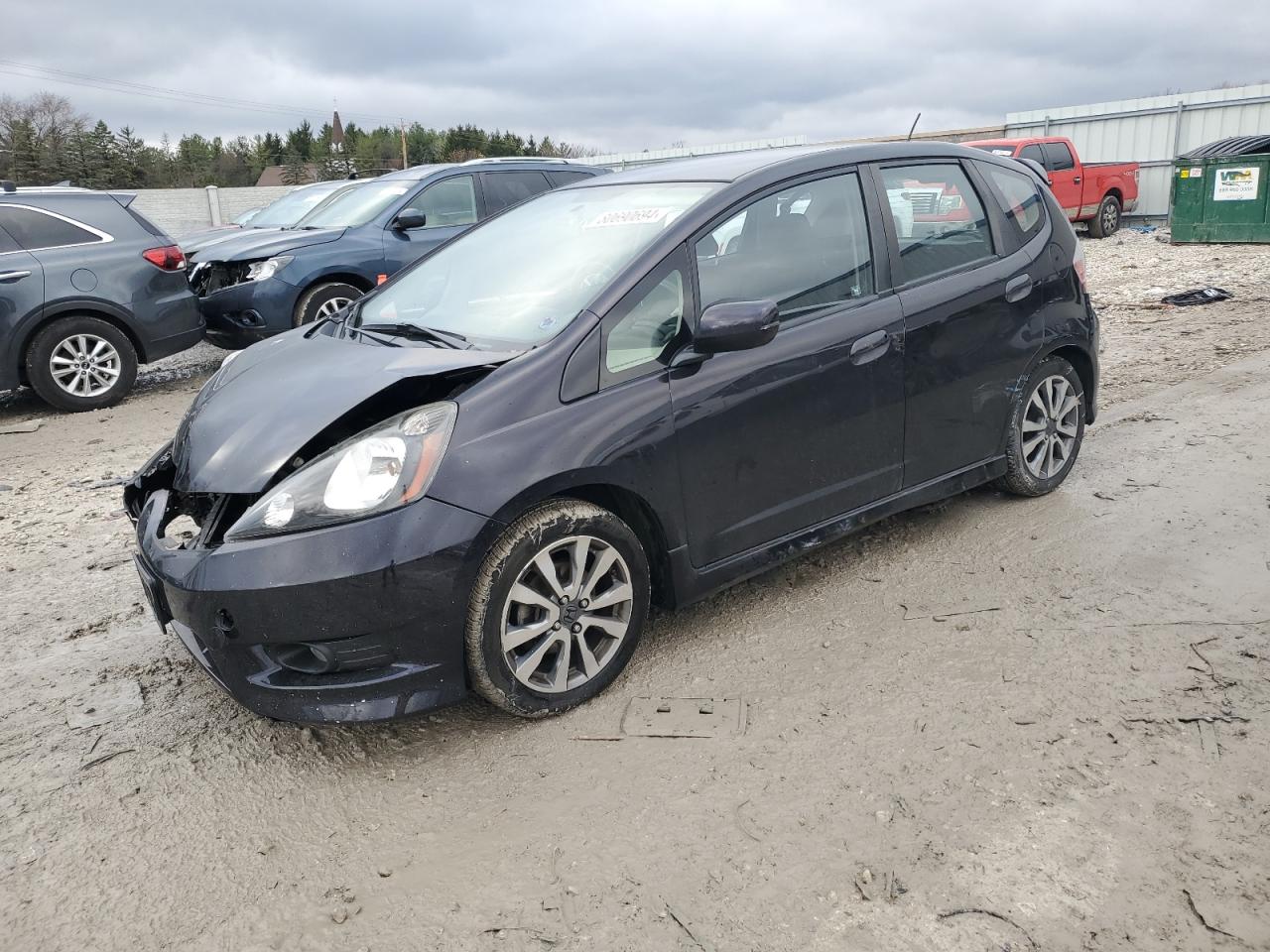 2013 Honda Fit VIN JHMGE8H54DC070151