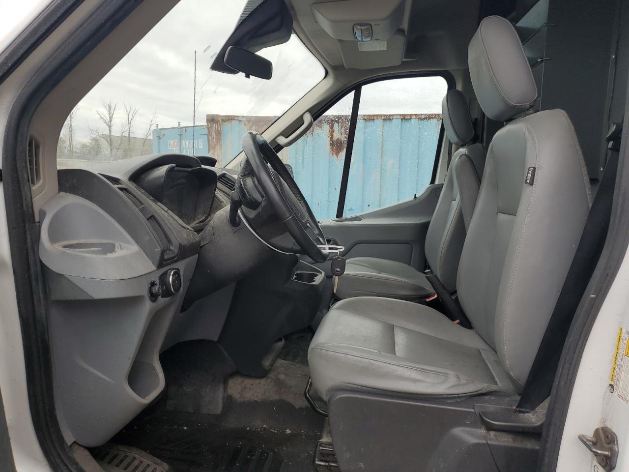 2016 Ford Transit VIN 1FTYR2CMXGKA31161 Copart auction photo, side damage thumbnail 7
