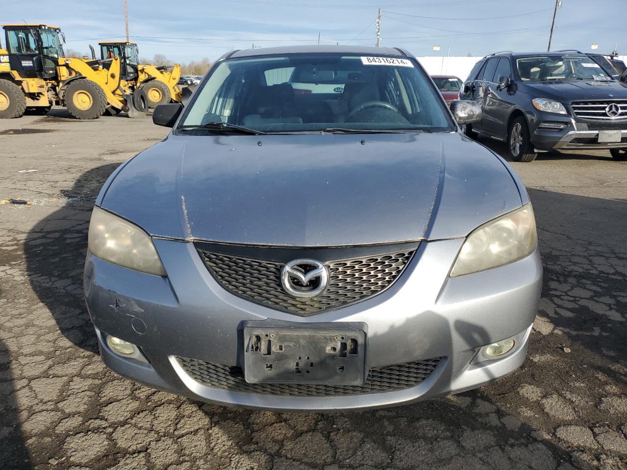 2005 Mazda 3 VIN JM1BK12F751242280 Copart auction photo, rear end / mechanical damage thumbnail 5
