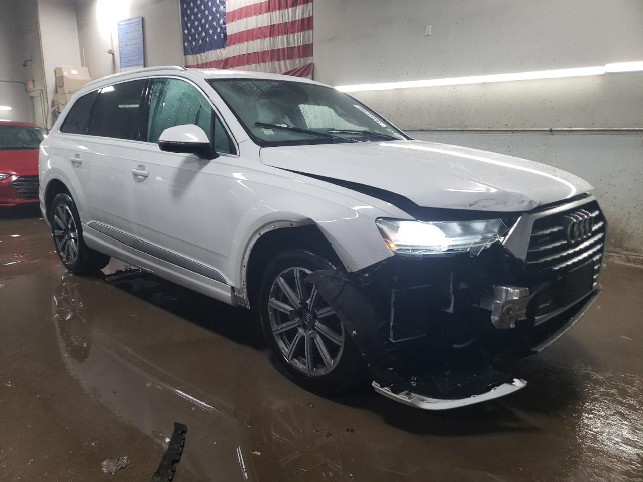 2018 Audi Q7 VIN WA1VAAF77JD023938 Copart auction photo, front end damage thumbnail 4