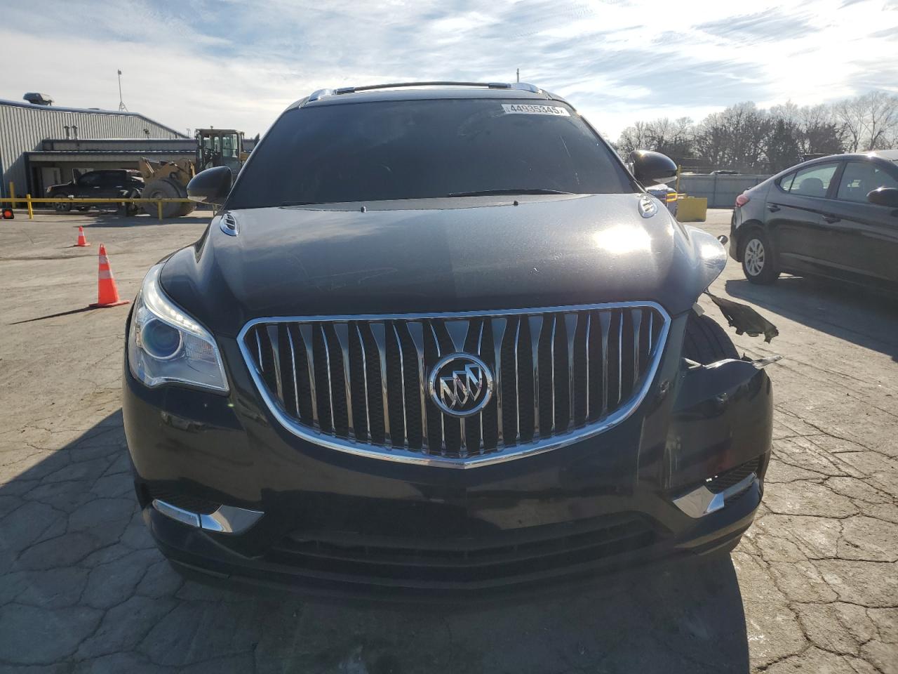 2016 Buick Enclave VIN 5GAKRCKD3GJ292555 Copart auction photo, front end damage thumbnail 5