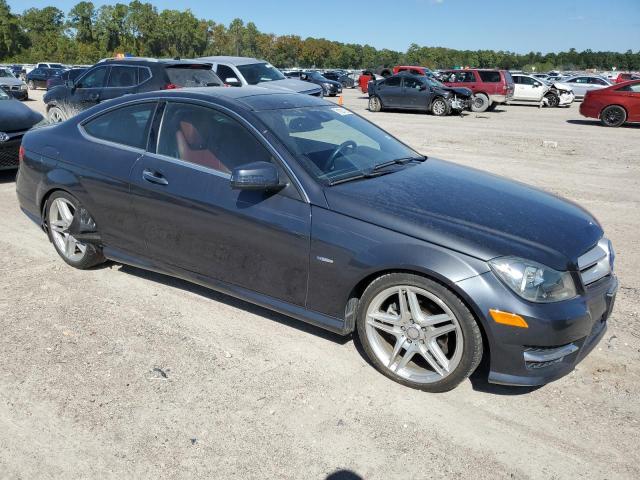 2012 Mercedes-Benz C-klasse VIN WDDGJ4HB1CF804761 Copart auction photo, side damage thumbnail 4