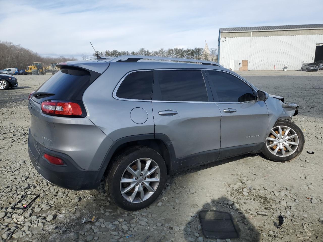 2014 Jeep Grand Cherokee VIN 1C4PJLDS4EW172769 Copart auction photo, front end / side damage thumbnail 3