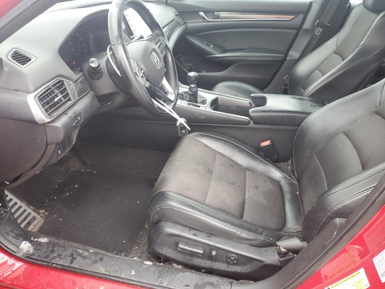 2018 Honda Accord VIN 1HGCV2E31JA043742 Copart auction photo, front end / rear end damage thumbnail 7