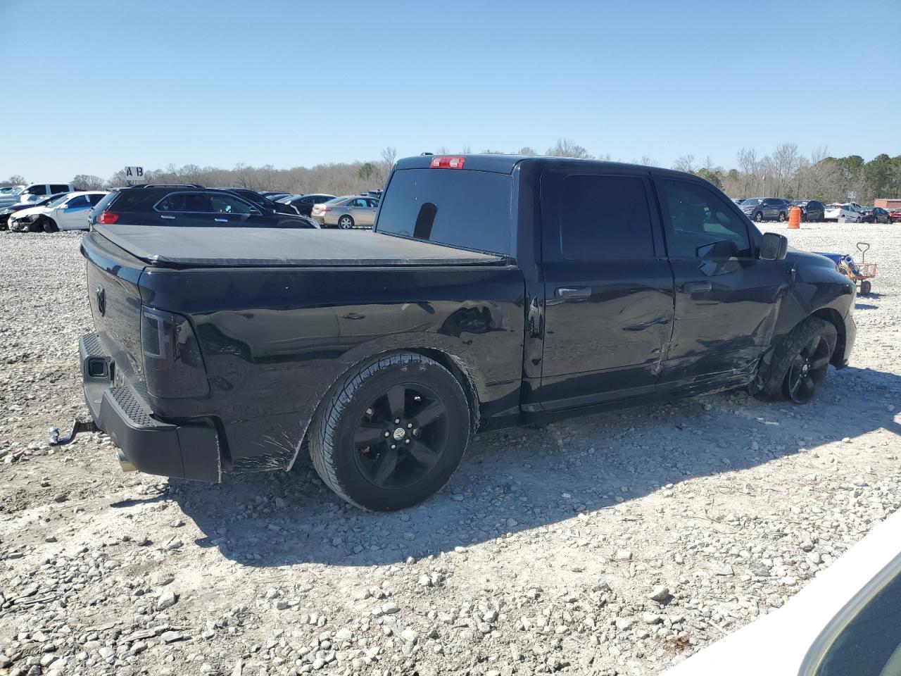 2013 RAM 1500 VIN 1C6RR6KT7DS716418 Copart auction photo, side / undercarriage damage thumbnail 3