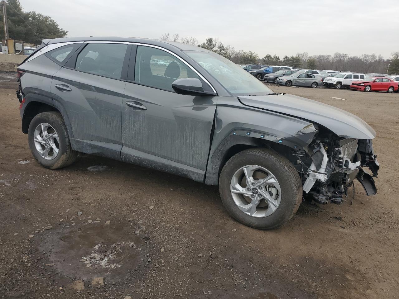 2024 Hyundai Tucson VIN 5NMJACDE9RH400824 Copart auction photo, front end / rear end damage thumbnail 4