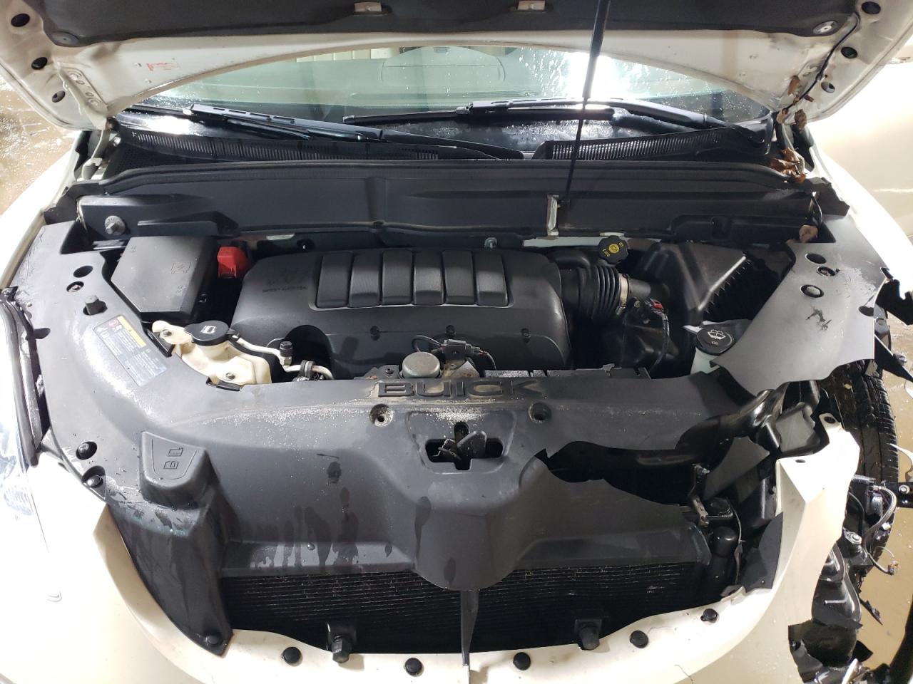 2012 Buick Enclave VIN 5GAKRCED1CJ398413 Copart auction photo, front end damage thumbnail 12