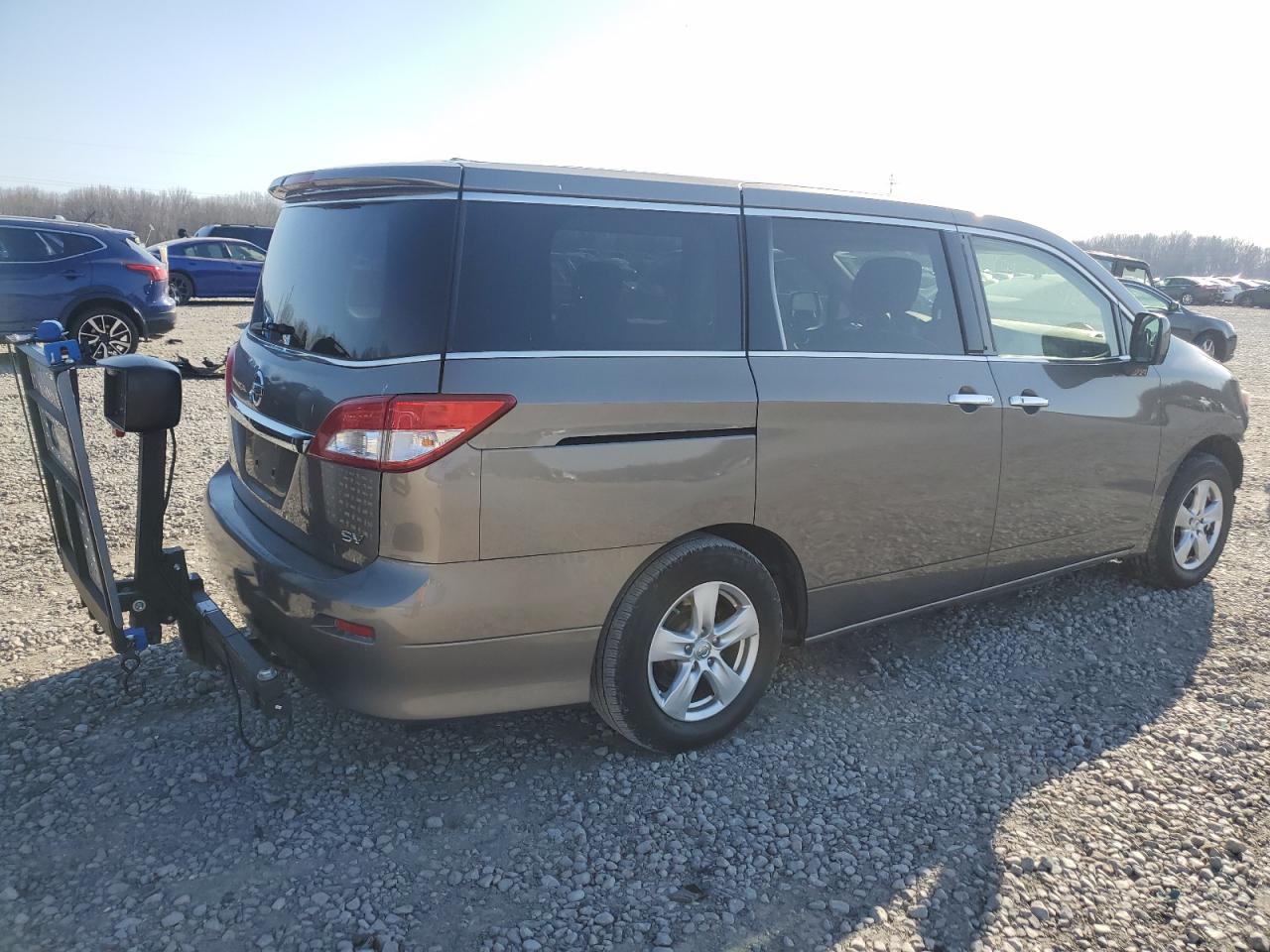 2015 Nissan Quest VIN JN8AE2KP1F9120667 Copart auction photo, front end damage thumbnail 3