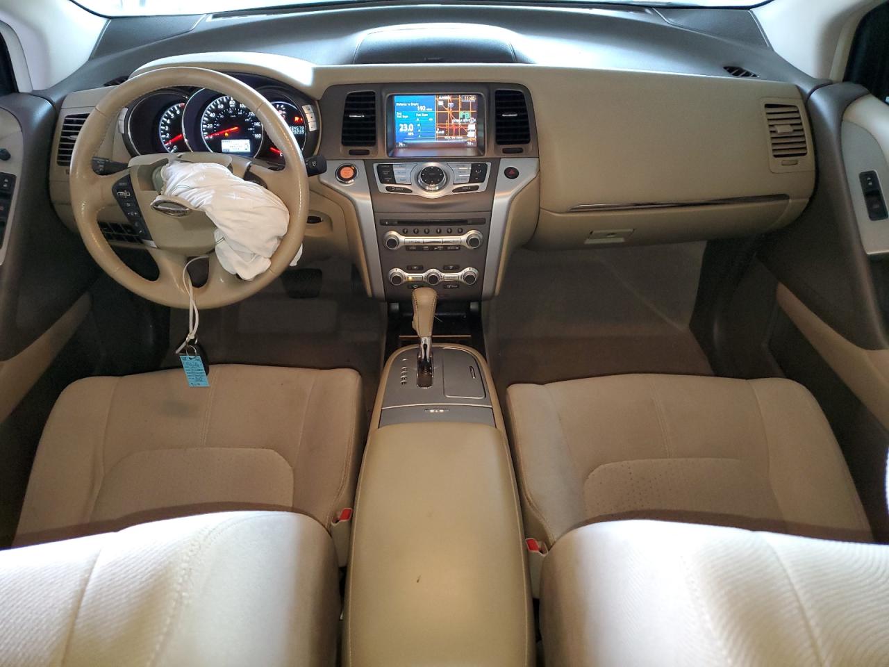 2014 Nissan Murano VIN JN8AZ1MU4EW416655 Copart auction photo, rear end / front end damage thumbnail 8