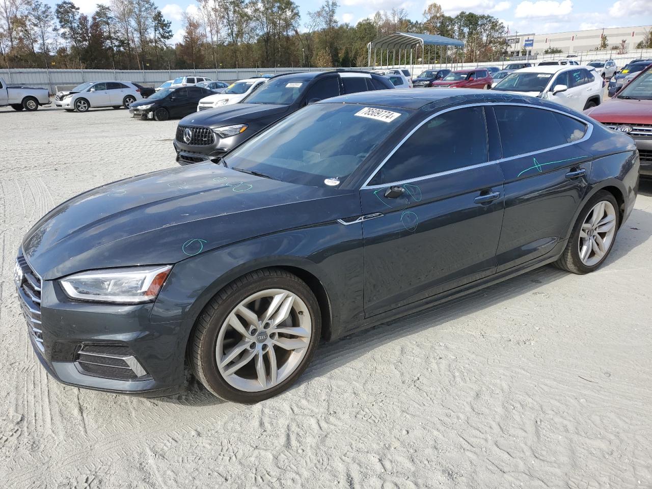 2019 Audi A5 VIN WAUBNCF5XKA044614