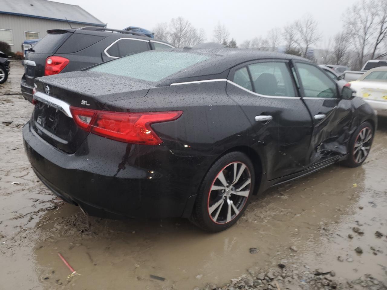 2017 Nissan Maxima VIN 1N4AA6AP9HC372839 Copart auction photo, side / front end damage thumbnail 3