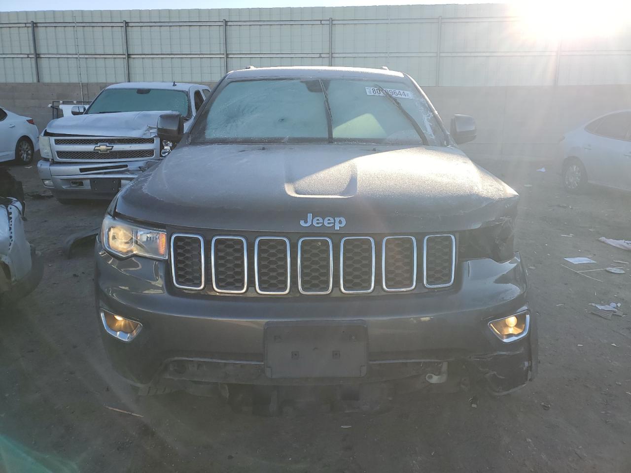 2020 Jeep Grand Cherokee VIN 1C4RJEAGXLC141061 Copart auction photo, front end damage thumbnail 5