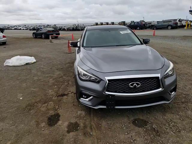 2018 Infiniti Q50 VIN JN1EV7AP7JM353215 Copart auction photo, side damage thumbnail 11