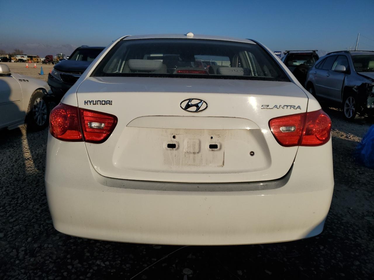 2007 Hyundai Elantra VIN KMHDU46D17U106169 Copart auction photo, front end damage thumbnail 6