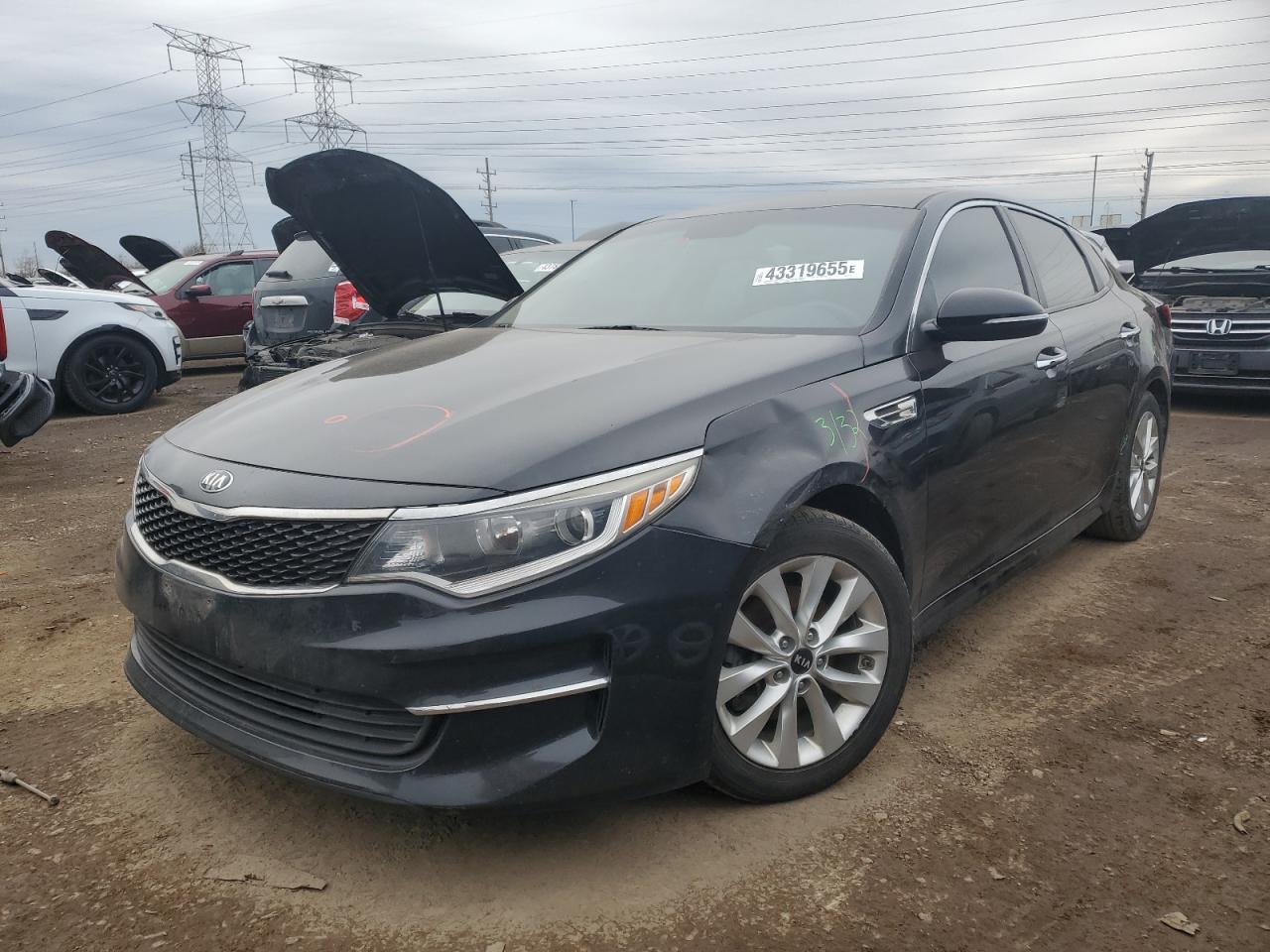 2018 KIA Optima VIN 5XXGT4L30JG262913