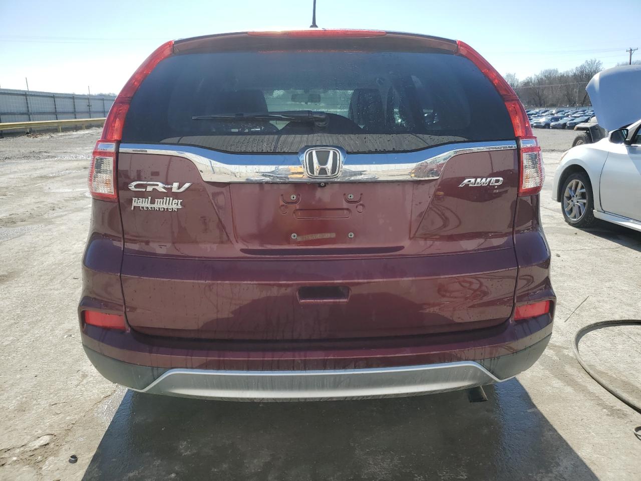 2016 Honda CR-V VIN 2HKRM4H57GH692595 Copart auction photo, front end damage thumbnail 6