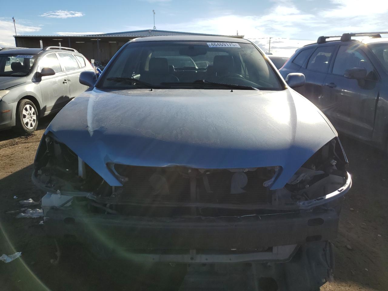 2004 Toyota Camry VIN 4T1BE30K74U938312 Copart auction photo, front end damage thumbnail 5