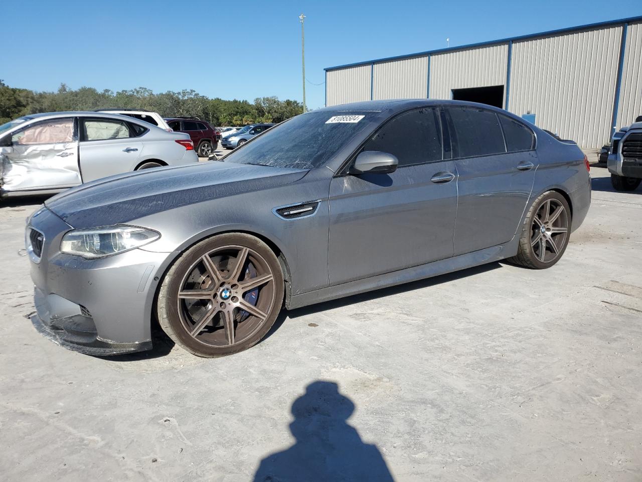 2014 BMW M5 VIN WBSFV9C52ED097797