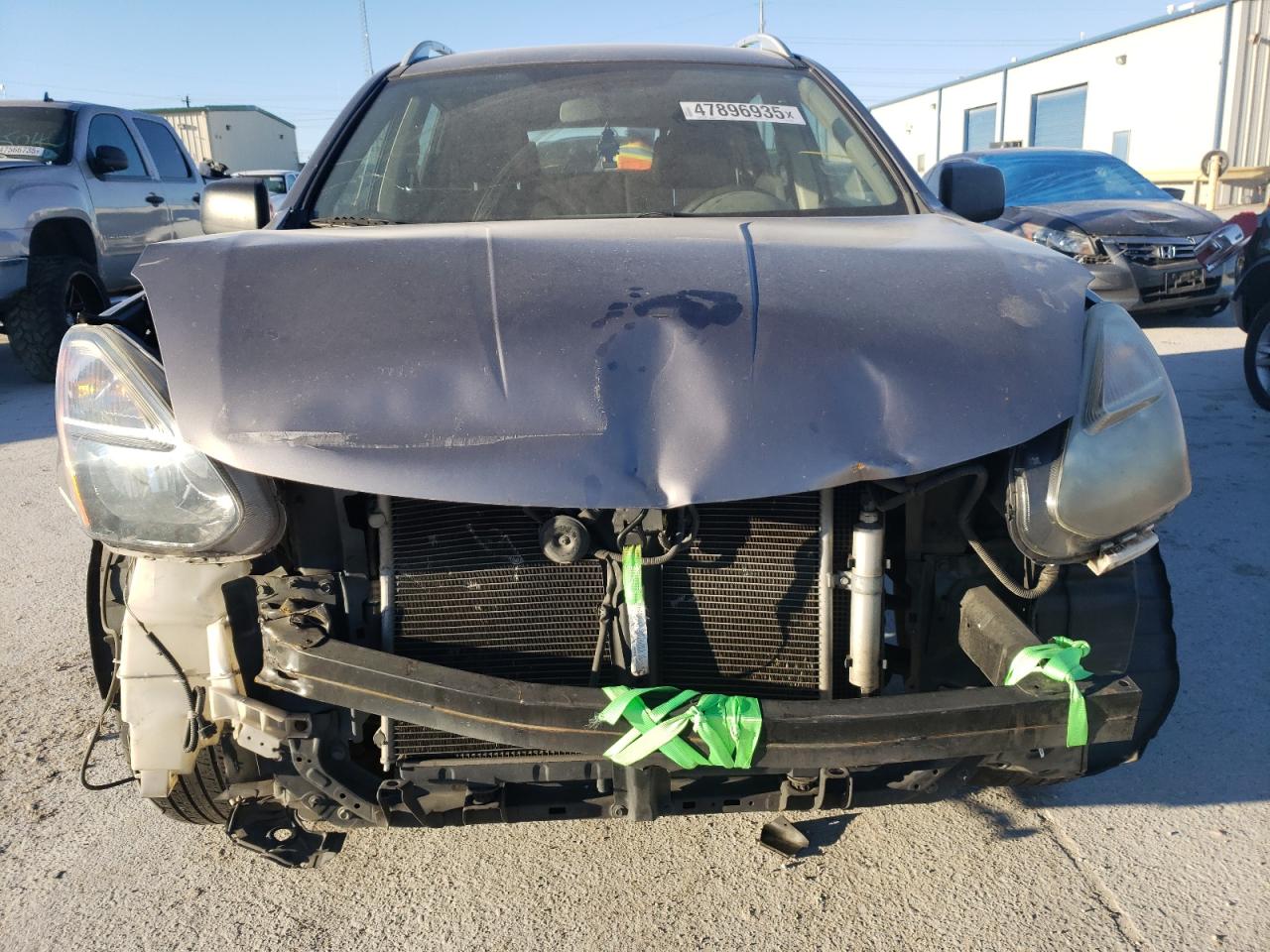2015 Nissan Rogue VIN JN8AS5MT4FW670855 Copart auction photo, front end / minor dent/scratches damage thumbnail 5