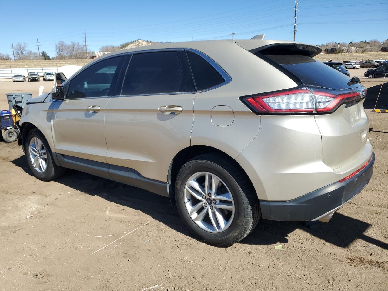 2017 Ford Edge VIN 2FMPK4J90HBC28339 Copart auction photo, front end damage thumbnail 2
