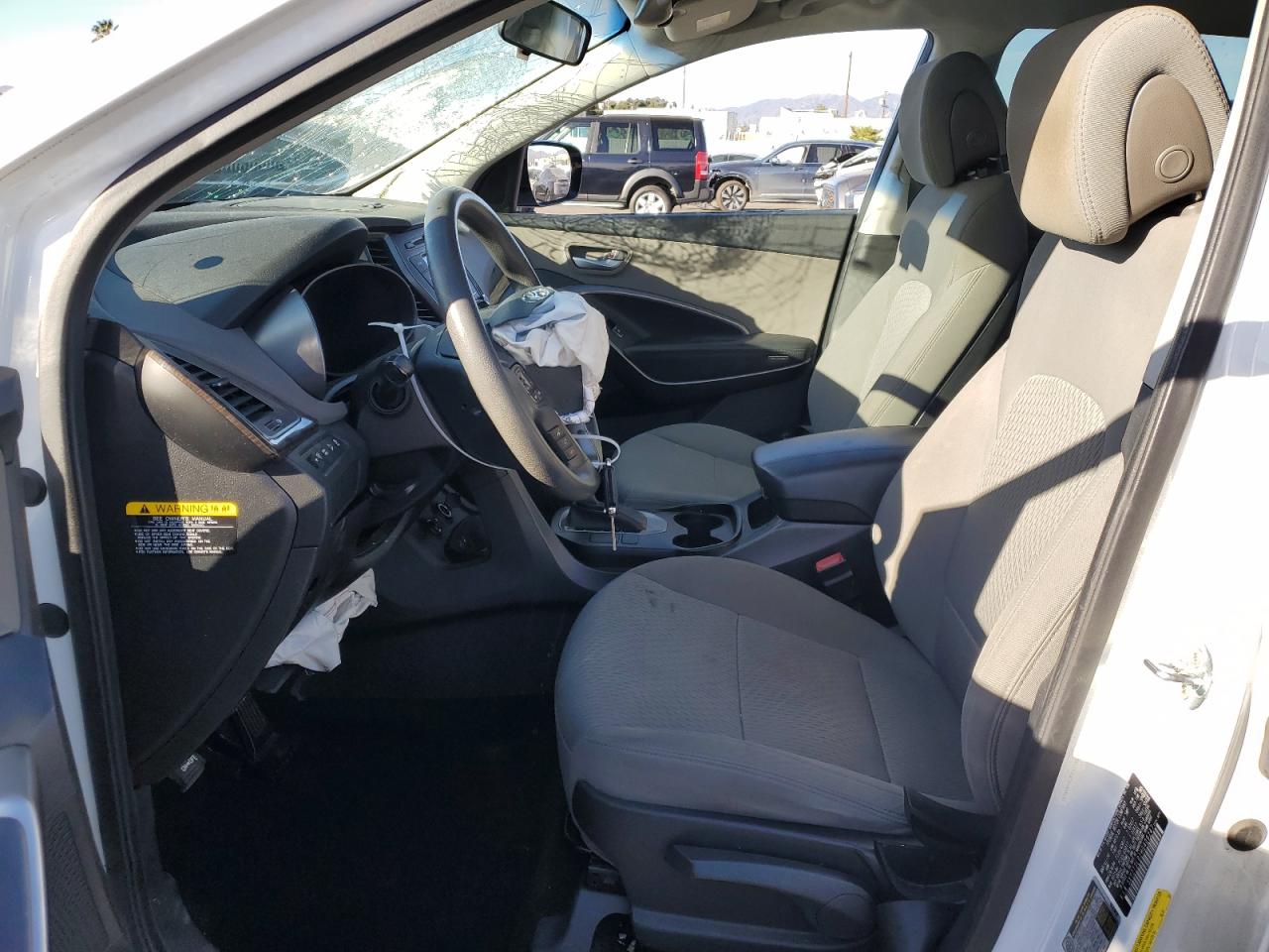 2017 Hyundai Santa Fe VIN 5XYZT3LB2HG409247 Copart auction photo, front end / minor dent/scratches damage thumbnail 7