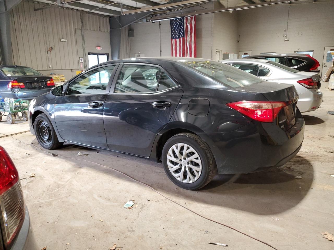 2018 Toyota Corolla VIN 2T1BURHE3JC972801 Copart auction photo, side / front end damage thumbnail 2