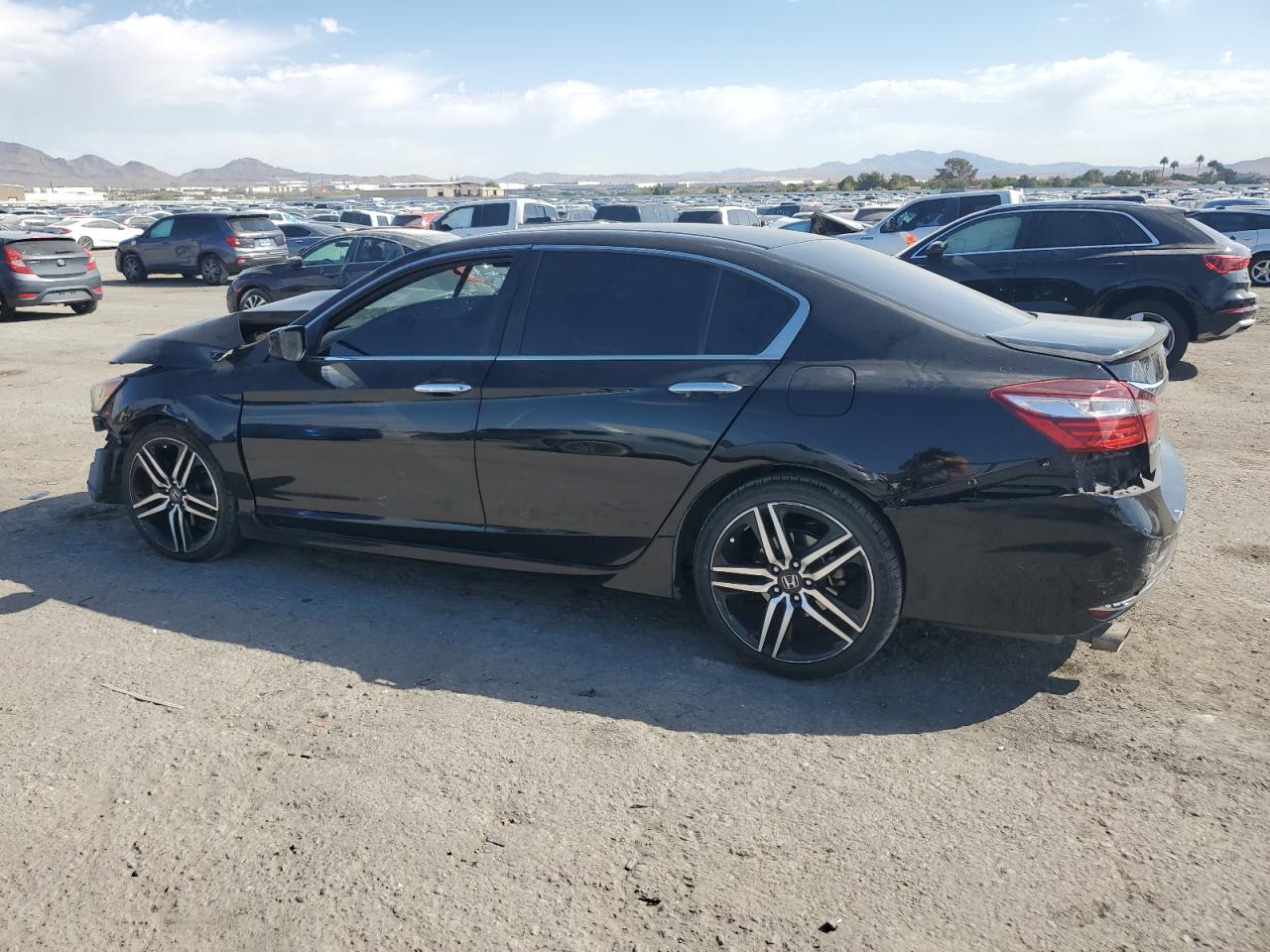 2016 Honda Accord VIN 1HGCR2F5XGA210306 Copart auction photo, all over damage thumbnail 2