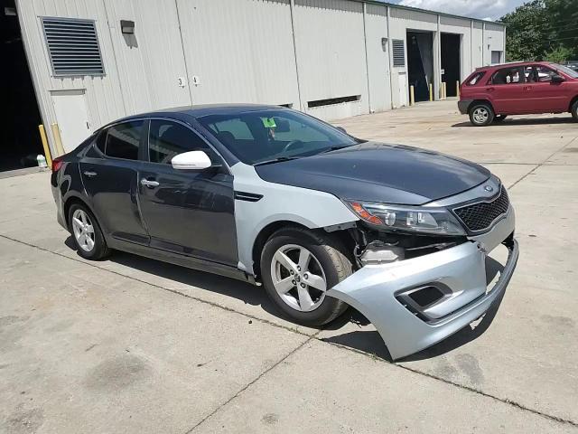 2015 KIA Optima VIN KNAGM4A79F5549047 Copart auction photo, front end / side damage thumbnail 10