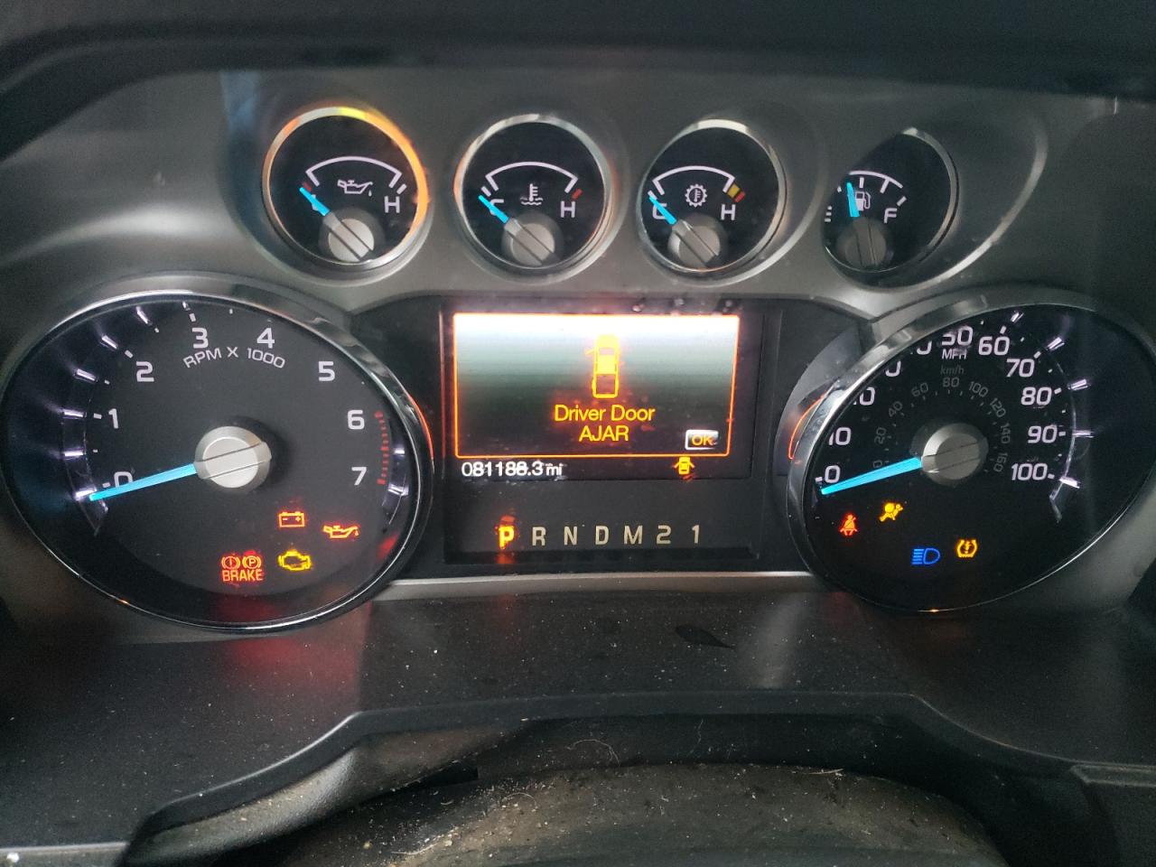 2013 Ford F250 VIN 1FT7W2B69DEB54631 Copart auction photo, all over damage thumbnail 9