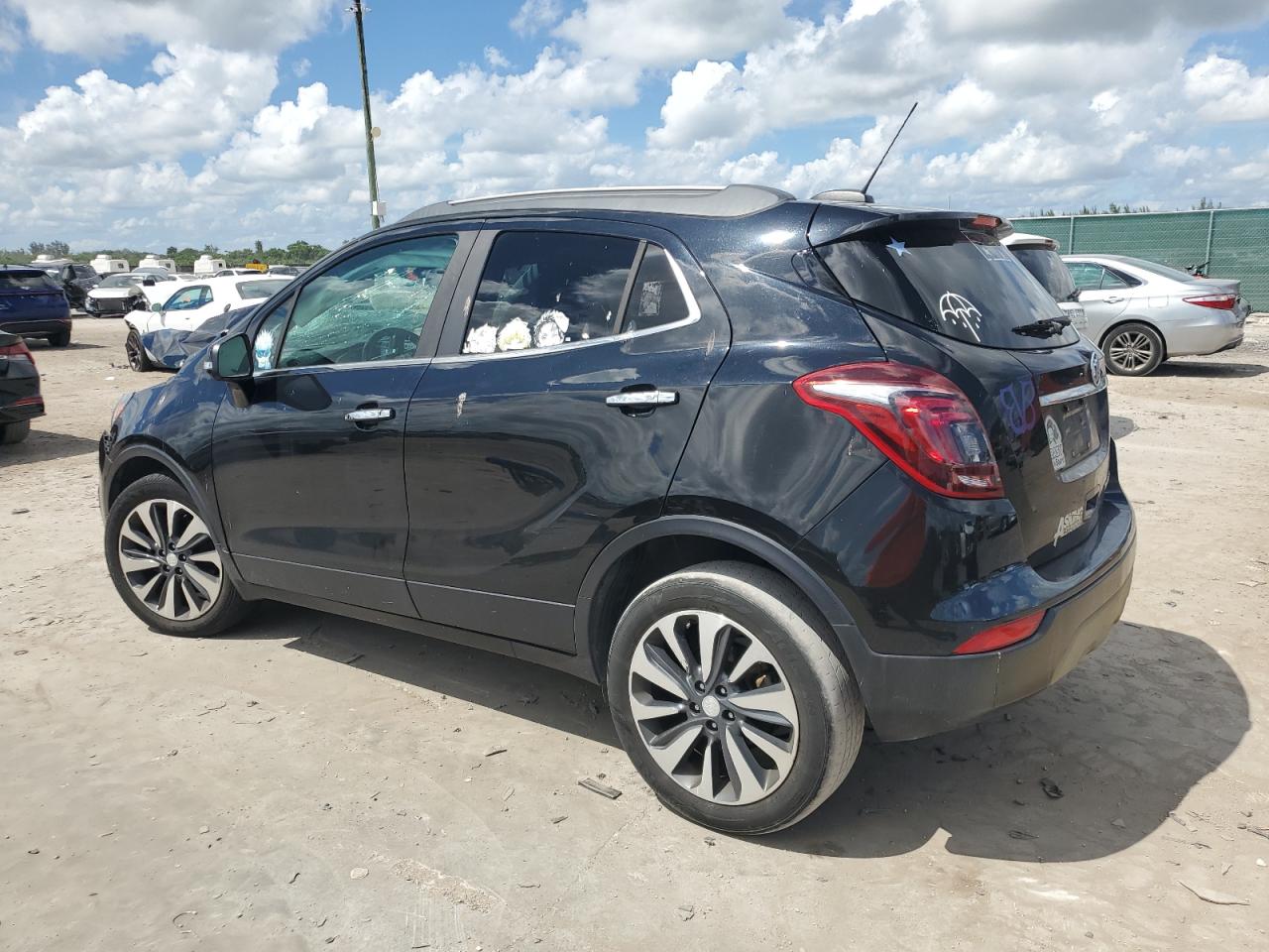 2019 Buick Encore VIN KL4CJGSM7KB765601 Copart auction photo, front end damage thumbnail 2