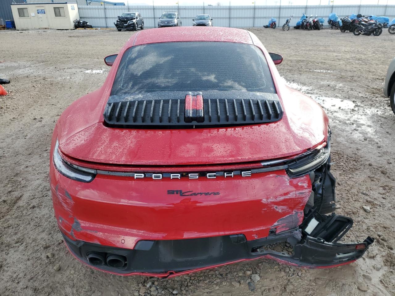 2020 Porsche 911 VIN WP0AA2A96LS205891 Copart auction photo, front end / rear end damage thumbnail 6