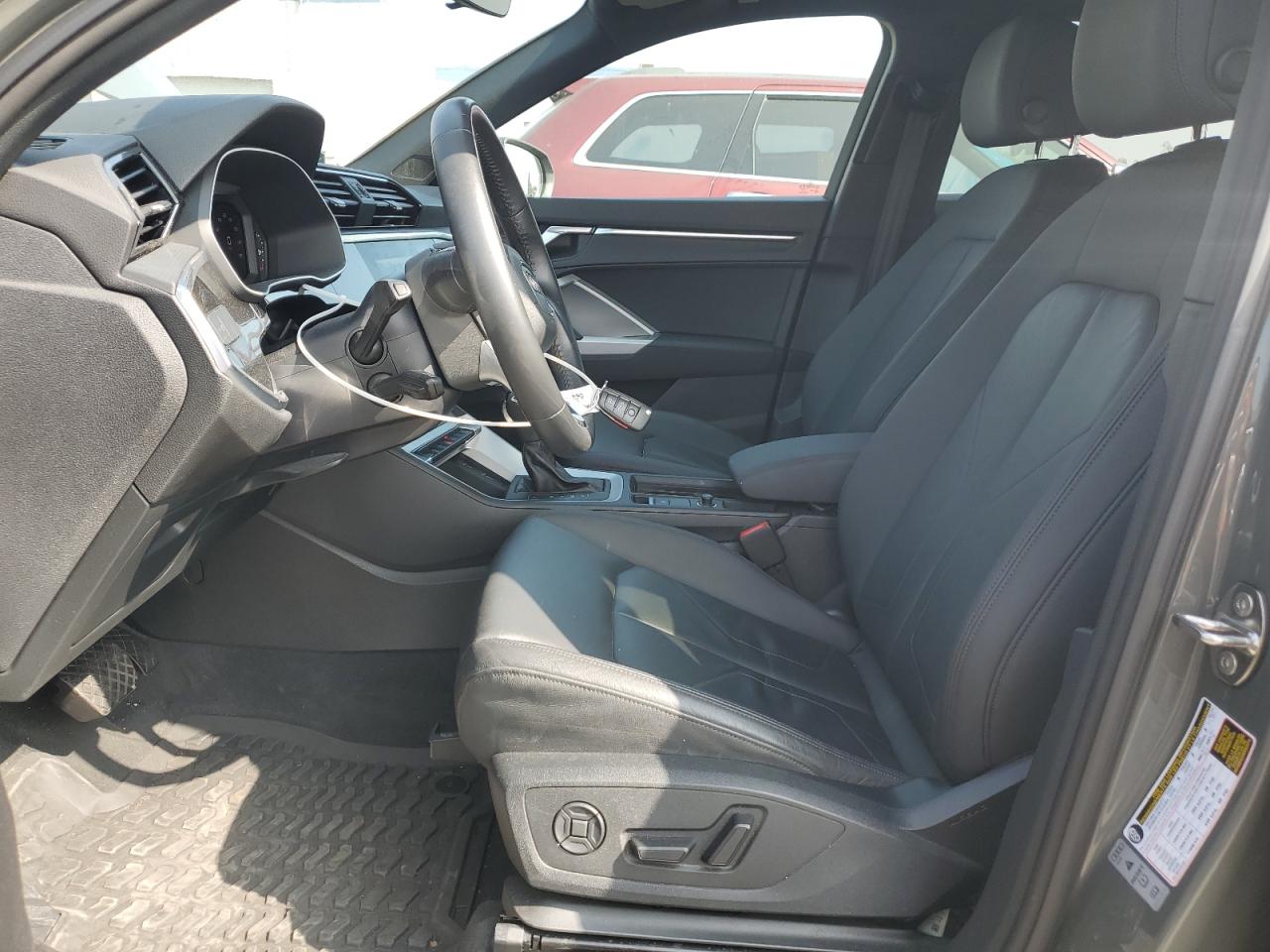 2020 Audi Q3 VIN WA1DECF3XL1106244 Copart auction photo, front end damage thumbnail 7