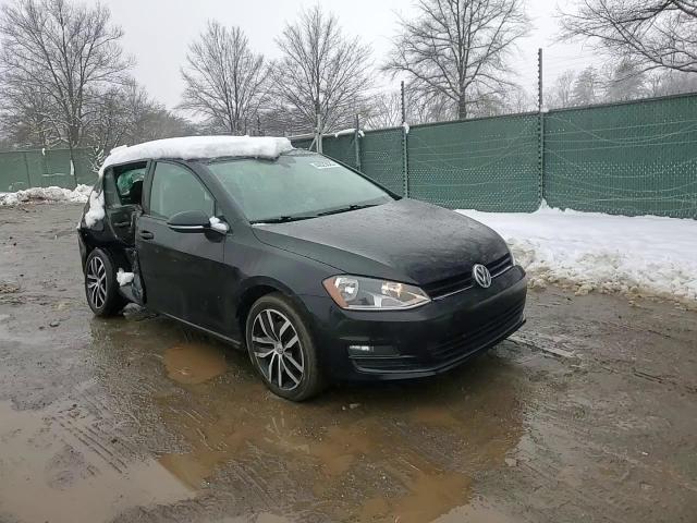 2016 Volkswagen Golf VIN 3VW217AU8GM009694 Copart auction photo, side / rear end damage thumbnail 11