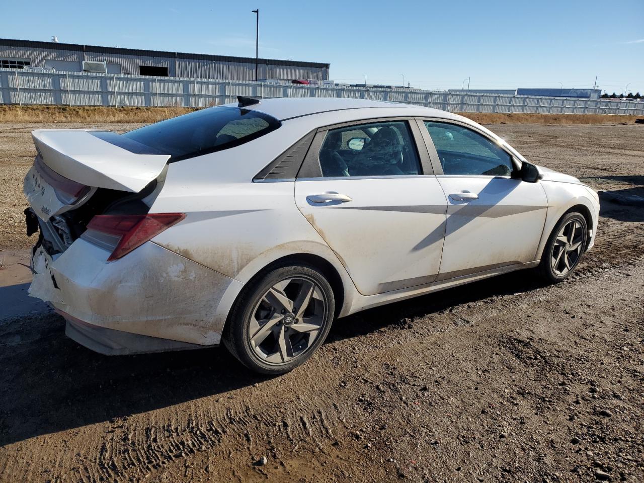 2023 Hyundai Elantra VIN KMHLN4AJXPU046186 Copart auction photo, rear end damage thumbnail 3