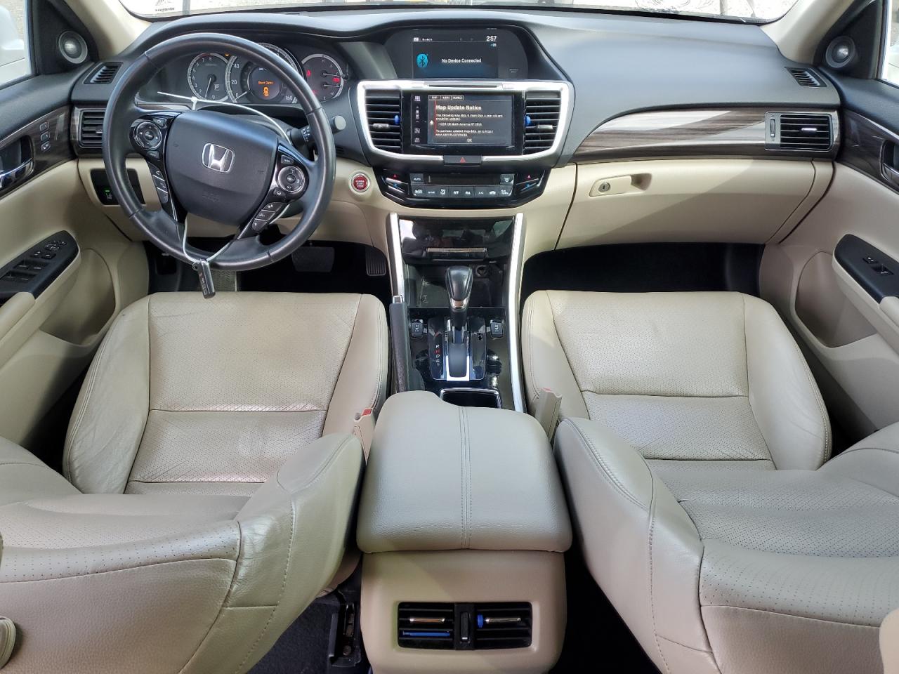 2016 Honda Accord VIN 1HGCR3F09GA010365 Copart auction photo, front end damage thumbnail 8