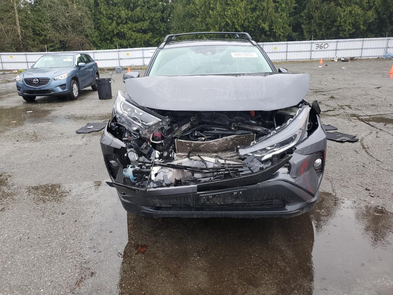 2019 Toyota RAV 4 VIN 2T3RWRFV1KW003193 Copart auction photo, front end damage thumbnail 5