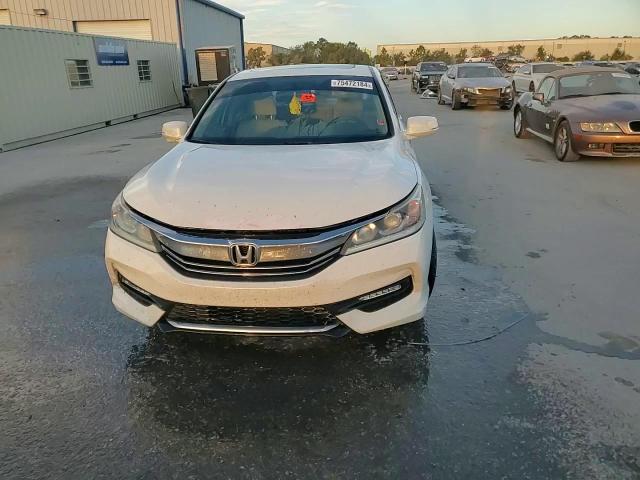2017 Honda Accord VIN 1HGCR2F74HA087203 Copart auction photo, top/roof damage thumbnail 13