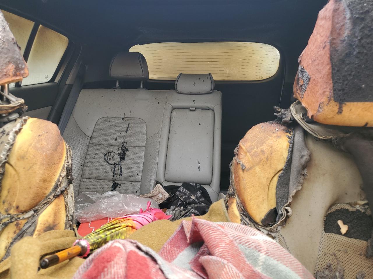 2018 KIA Sportage VIN KNDPN3AC2J7358333 Copart auction photo, burn - engine / missing/altered vin damage thumbnail 10