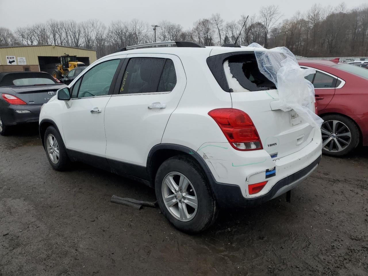 2020 Chevrolet Trax VIN KL7CJLSB9LB064280 Copart auction photo, all over damage thumbnail 2