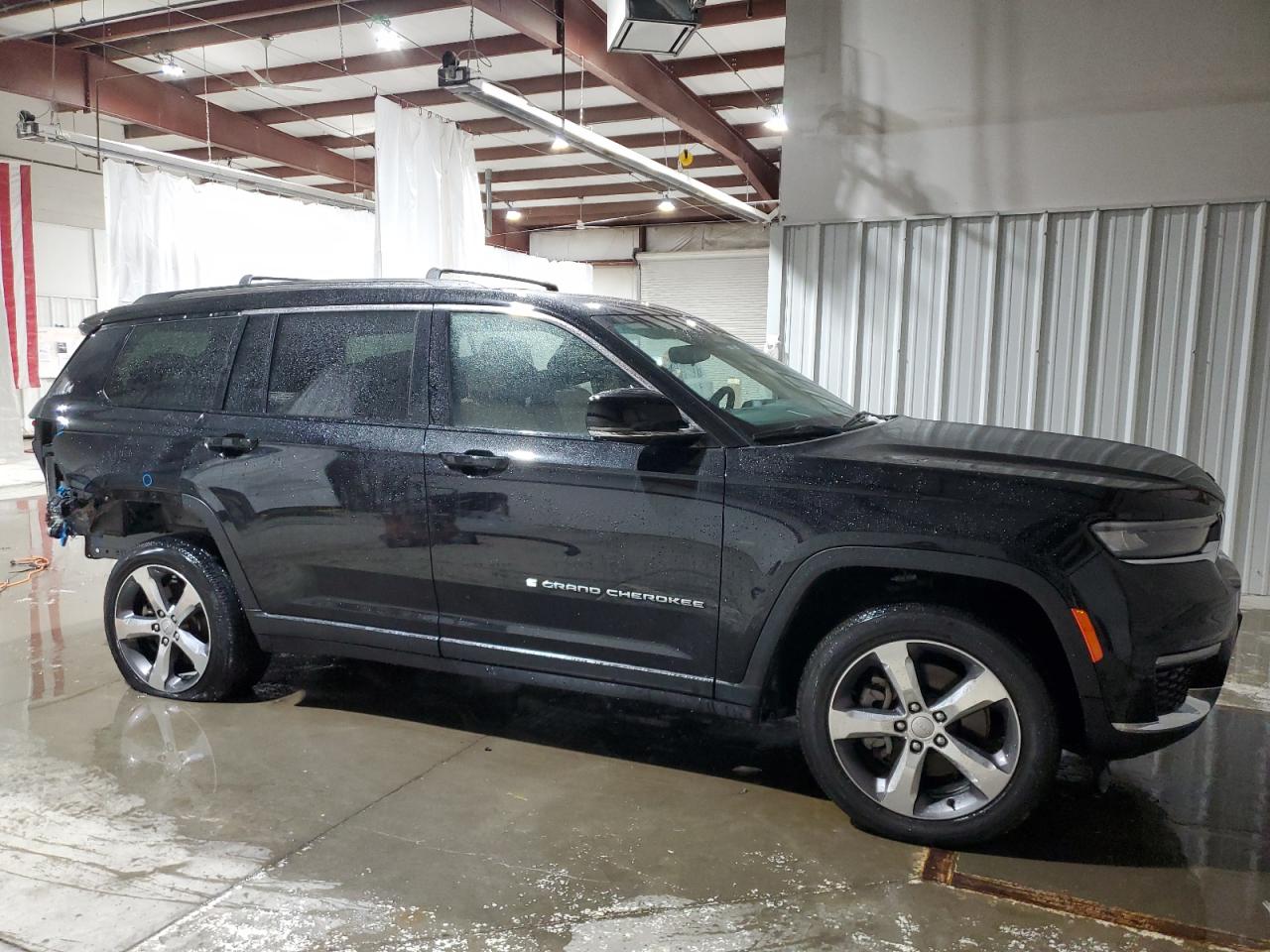 2021 Jeep Grand Cherokee VIN 1C4RJKBG9M8122230 Copart auction photo, rear end damage thumbnail 4