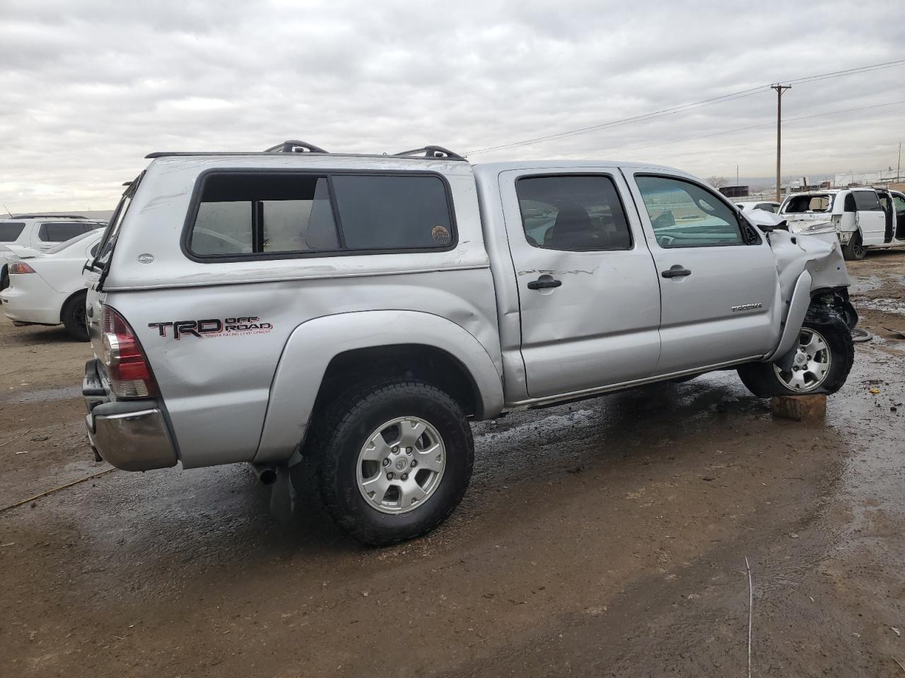 2013 Toyota Tacoma VIN 3TMLU4EN7DM112620 Copart auction photo, front end / side damage thumbnail 3