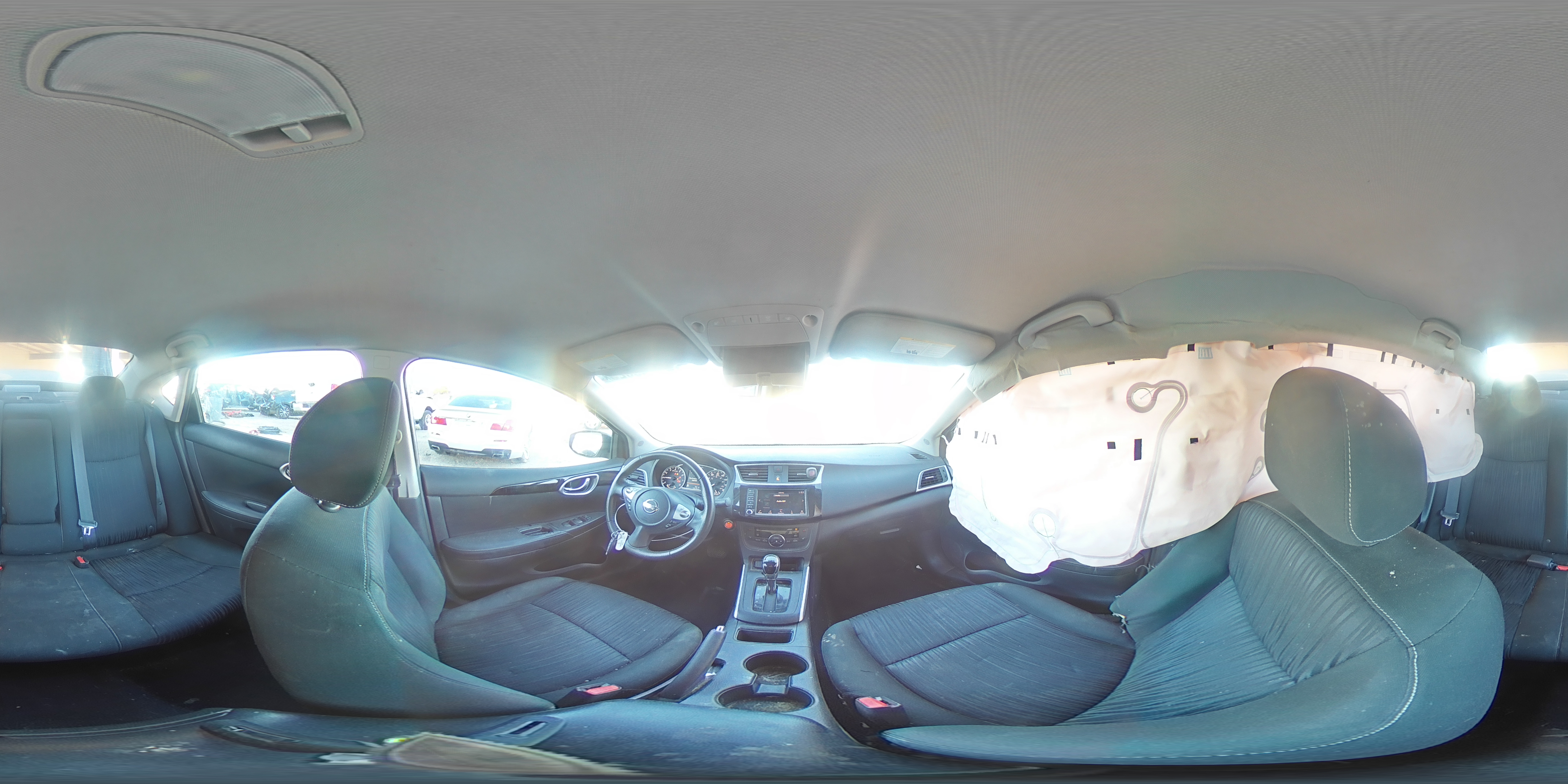 2019 Nissan Sentra VIN 3N1AB7AP2KY307961 Copart auction photo, all over damage thumbnail 12