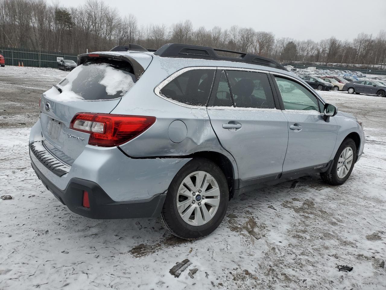 2018 Subaru Outback VIN 4S4BSAFC8J3209721 Copart auction photo, side damage thumbnail 3