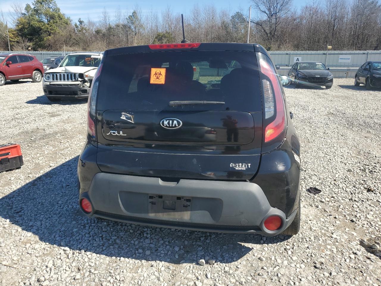 2015 KIA Soul VIN KNDJN2A21F7749570 Copart auction photo, water/flood / all over damage thumbnail 6