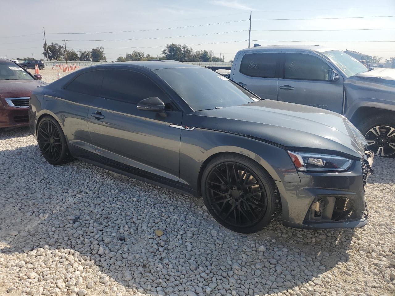 2018 Audi RS5 VIN WAUR4AF51JA015006 Copart auction photo, front end damage thumbnail 4