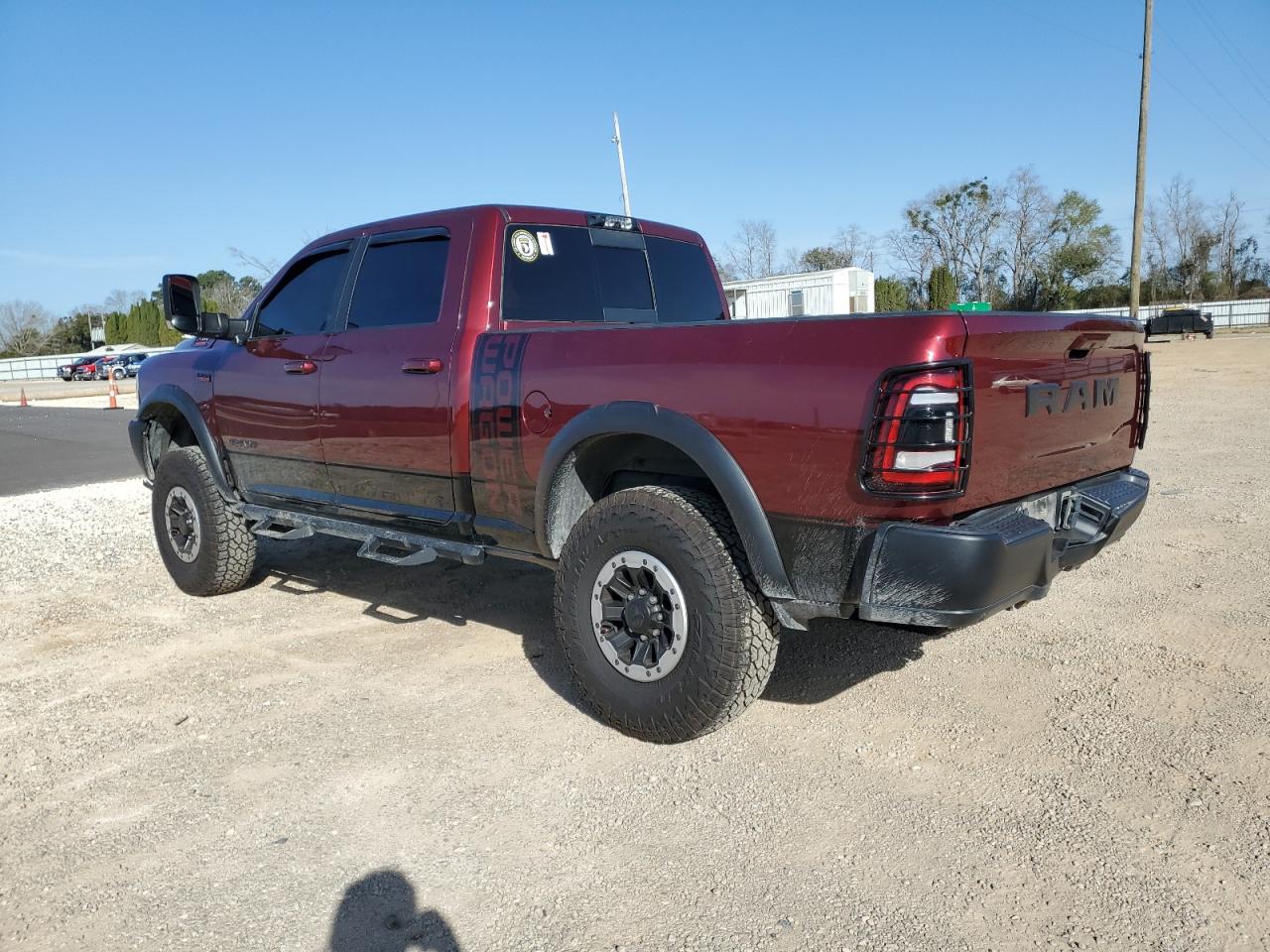 2022 RAM 2500 VIN 3C6TR5EJ2NG111256 Copart auction photo, front end / side damage thumbnail 2
