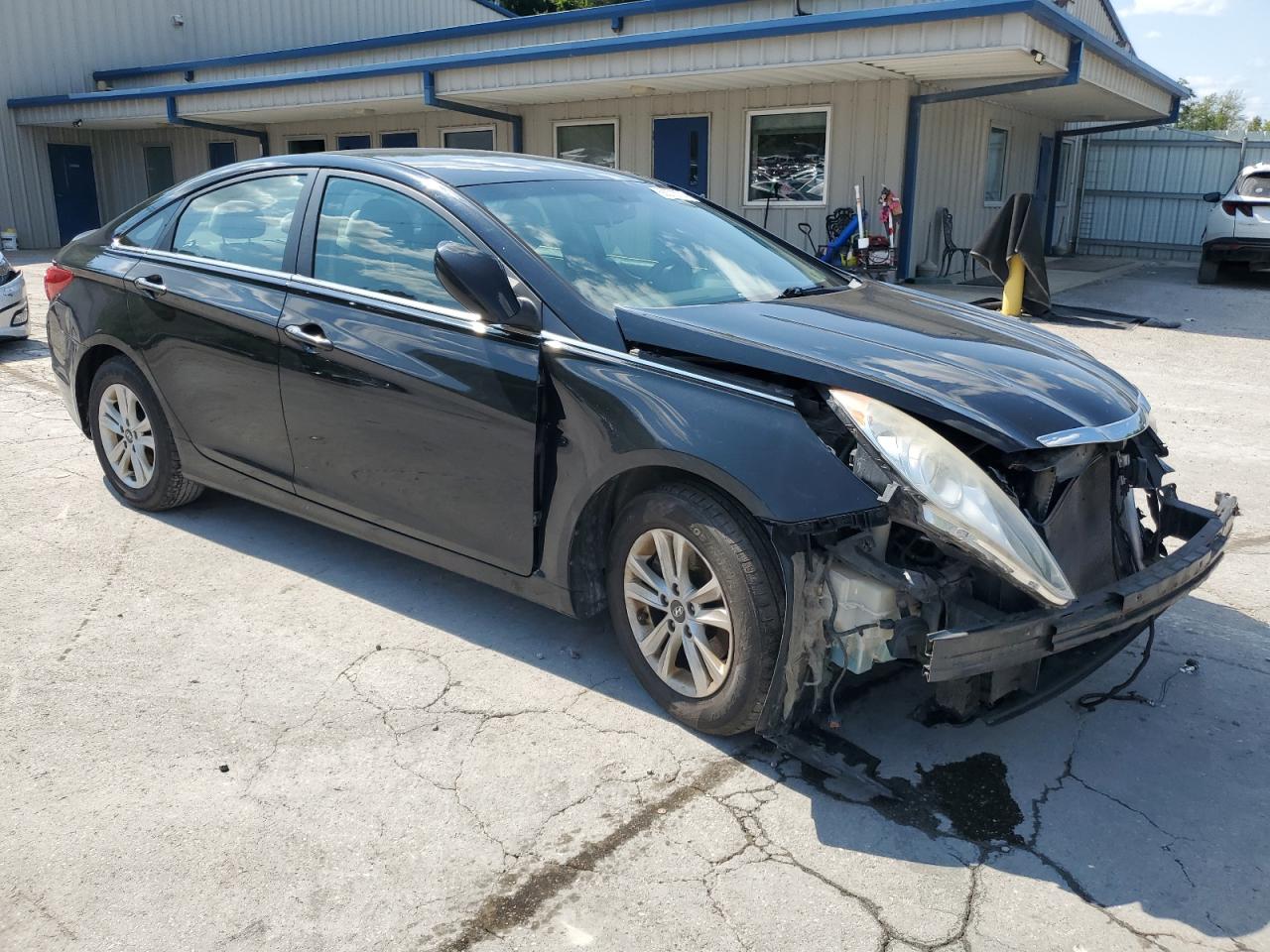 2013 Hyundai Sonata VIN 5NPEB4AC4DH717283 Copart auction photo, front end damage thumbnail 4