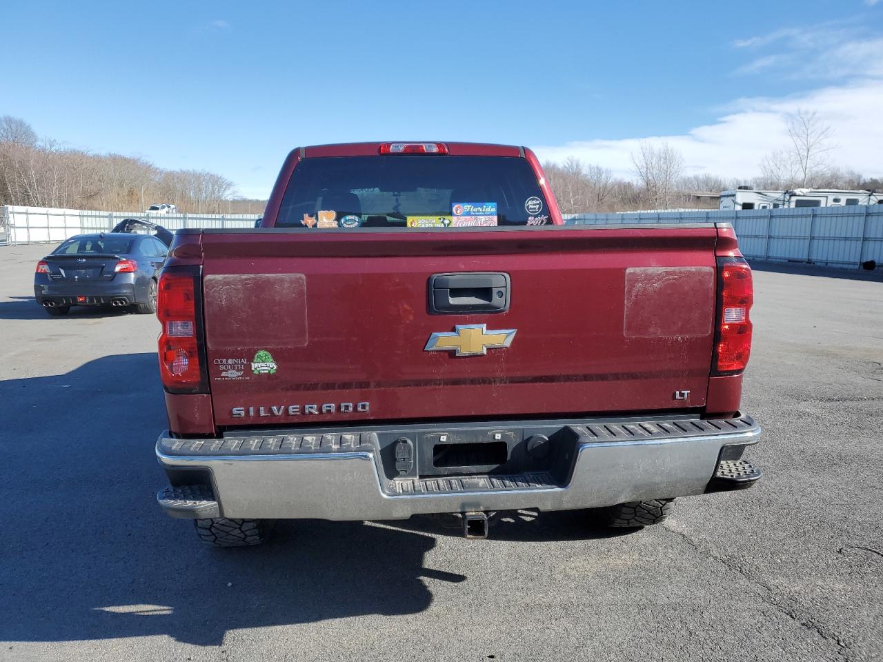 2016 Chevrolet Silverado VIN 3GCUKREC4GG165848 Copart auction photo, front end damage thumbnail 6